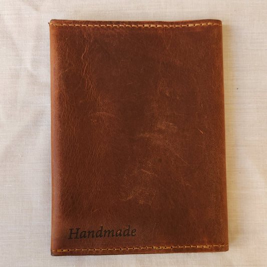 Real Leather Passport and Card Holder