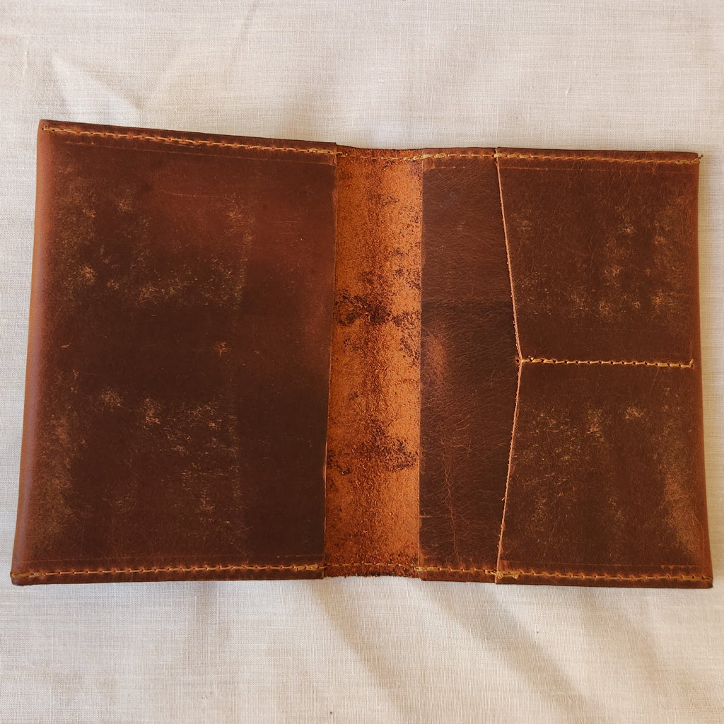 Leather Passport and Card Holder