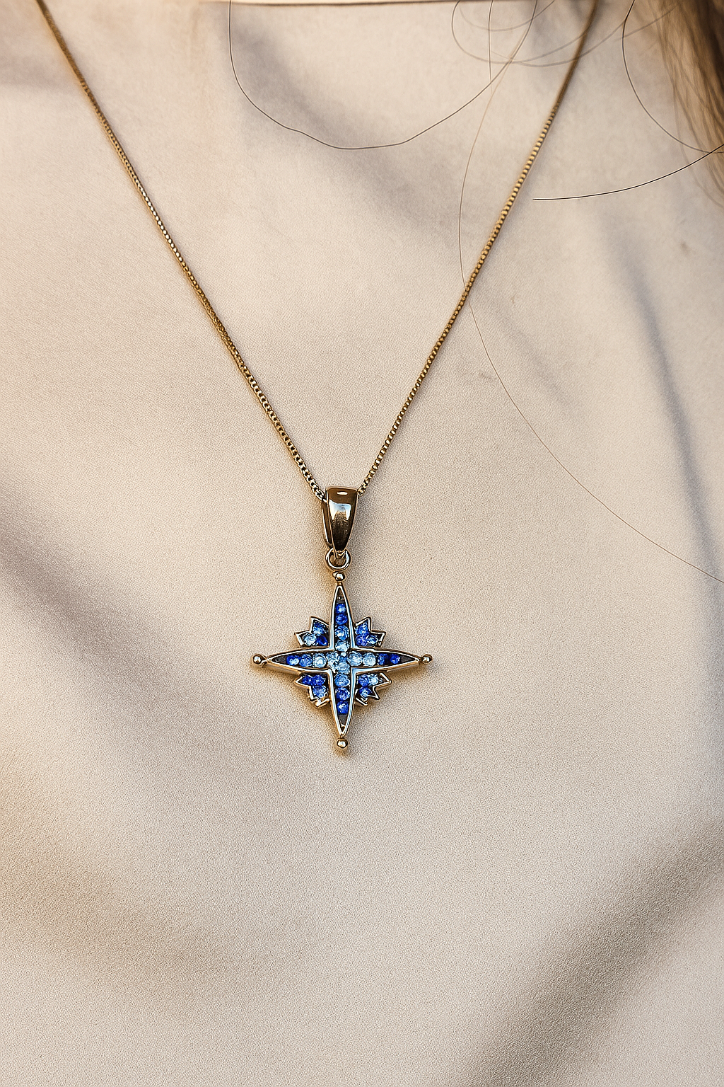 Star of Bethlehem Necklace - Double Sided