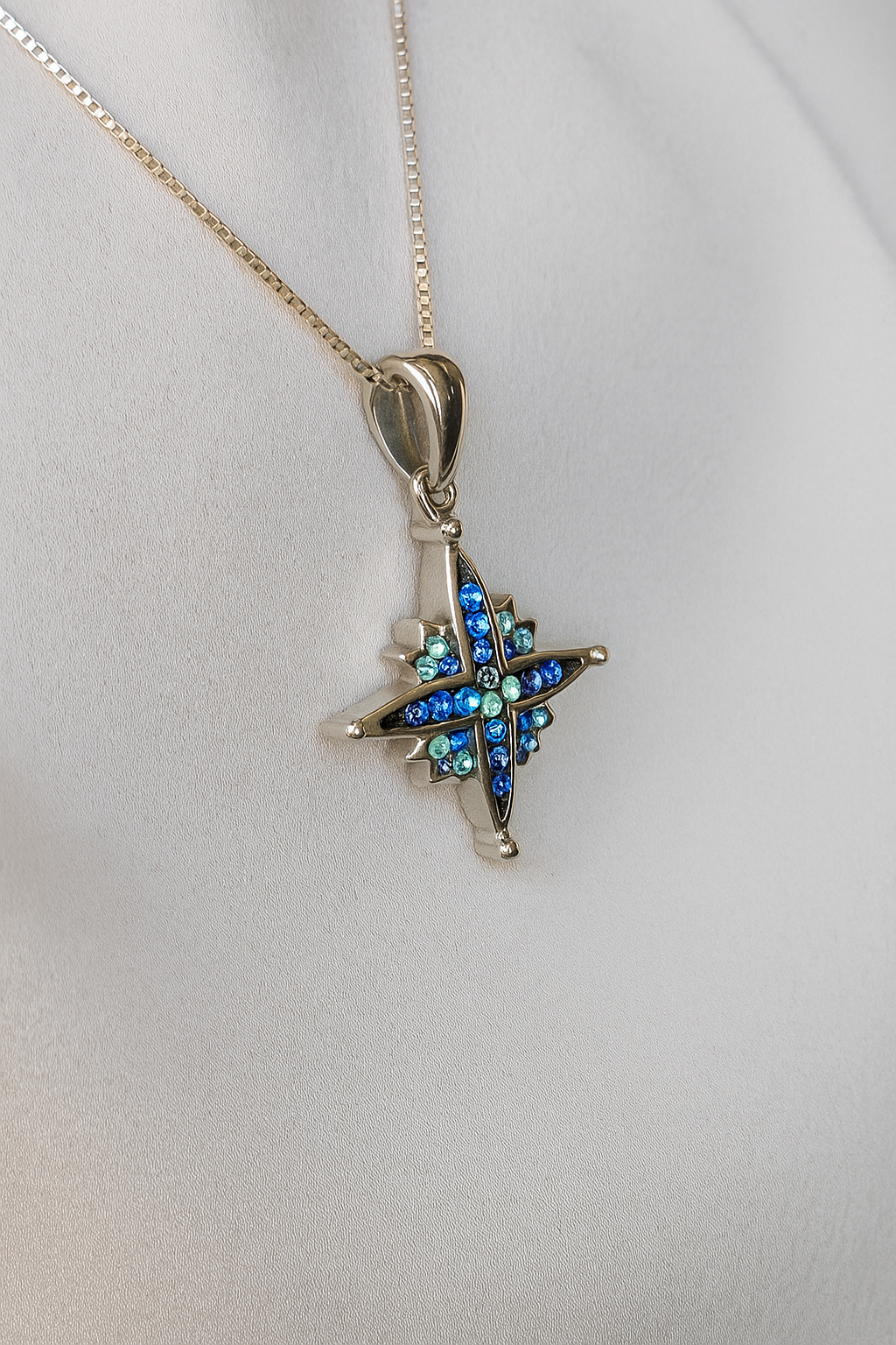 Star of Bethlehem Necklace - Double Sided