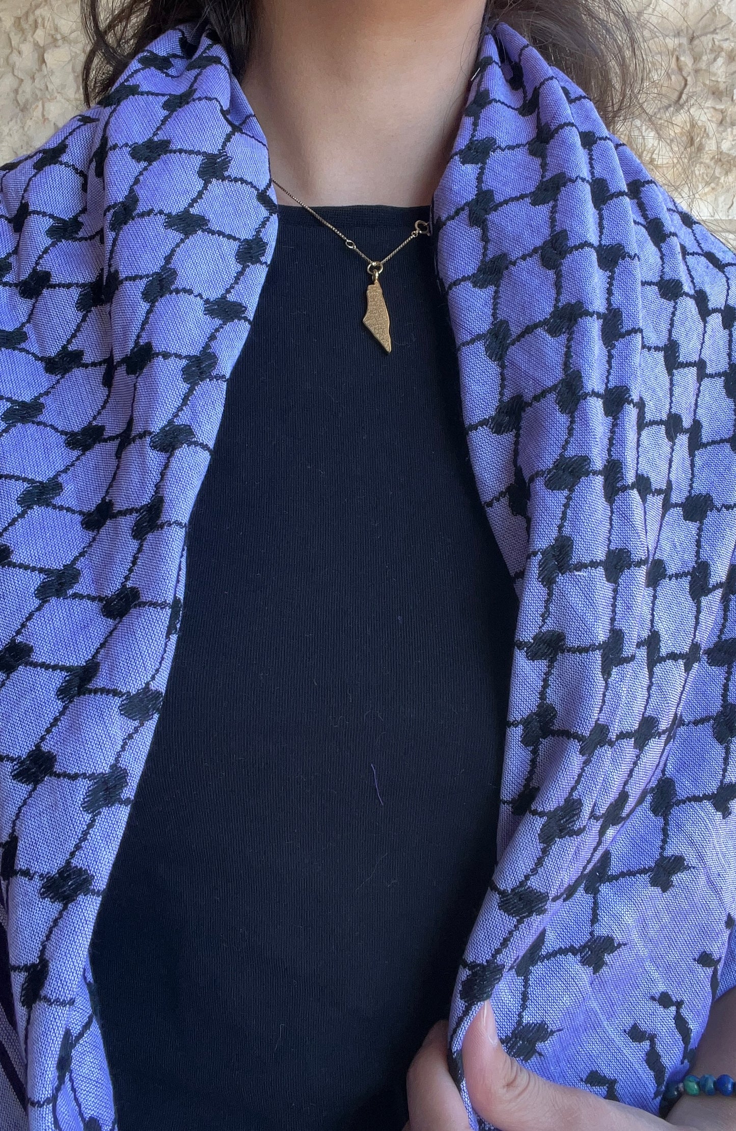 Purple Hirbawi® Kufiya