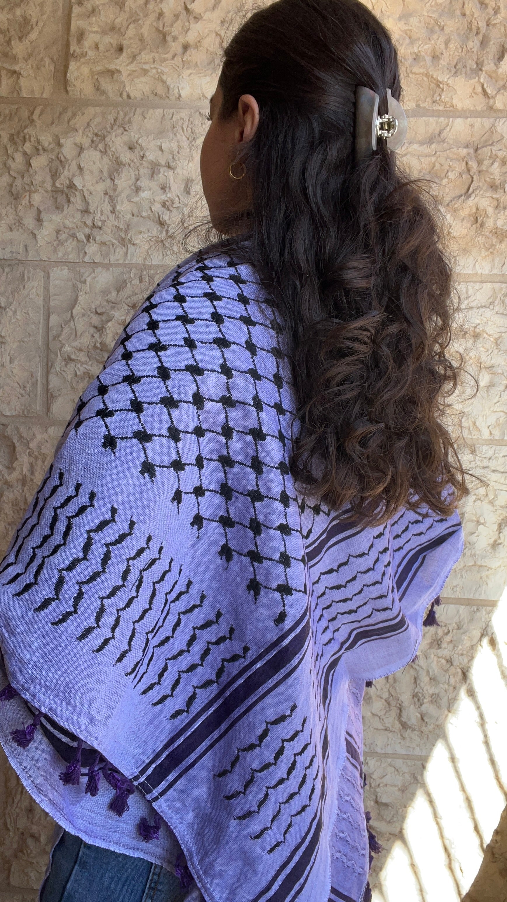 Purple Hirbawi® Kufiya