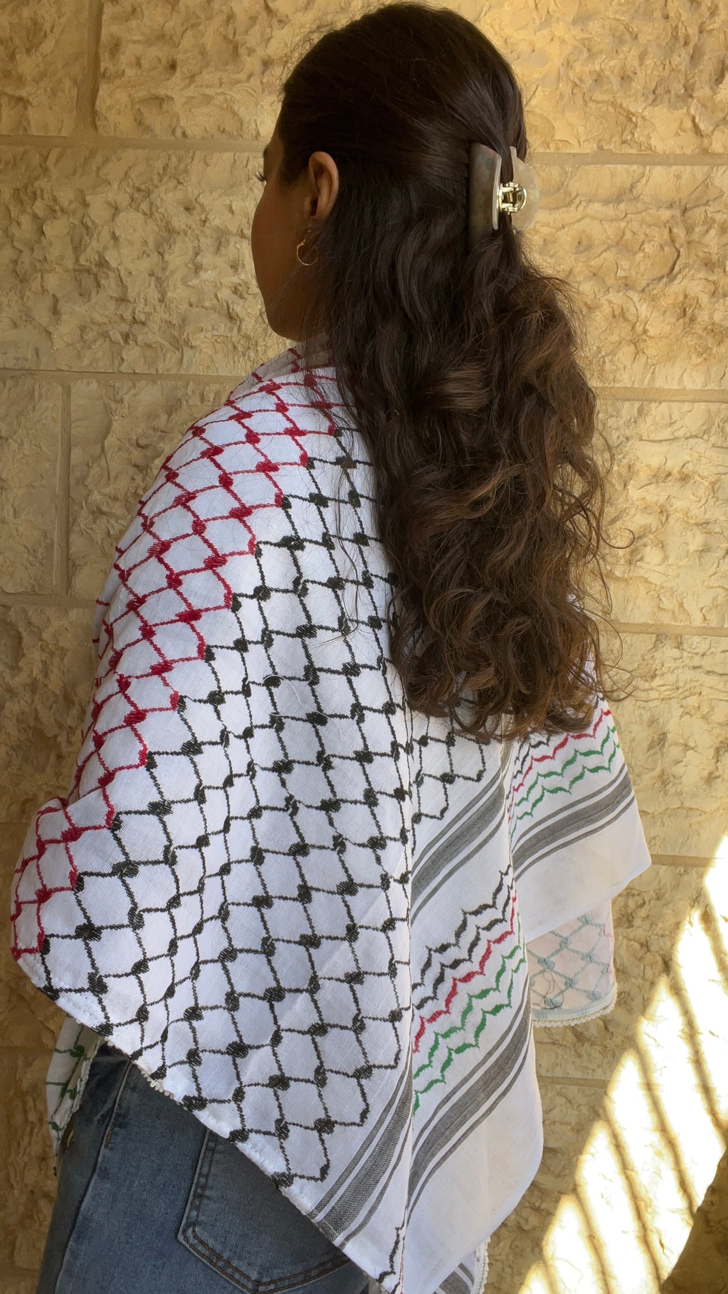 Palestine Flag Hirbawi® Kufiya