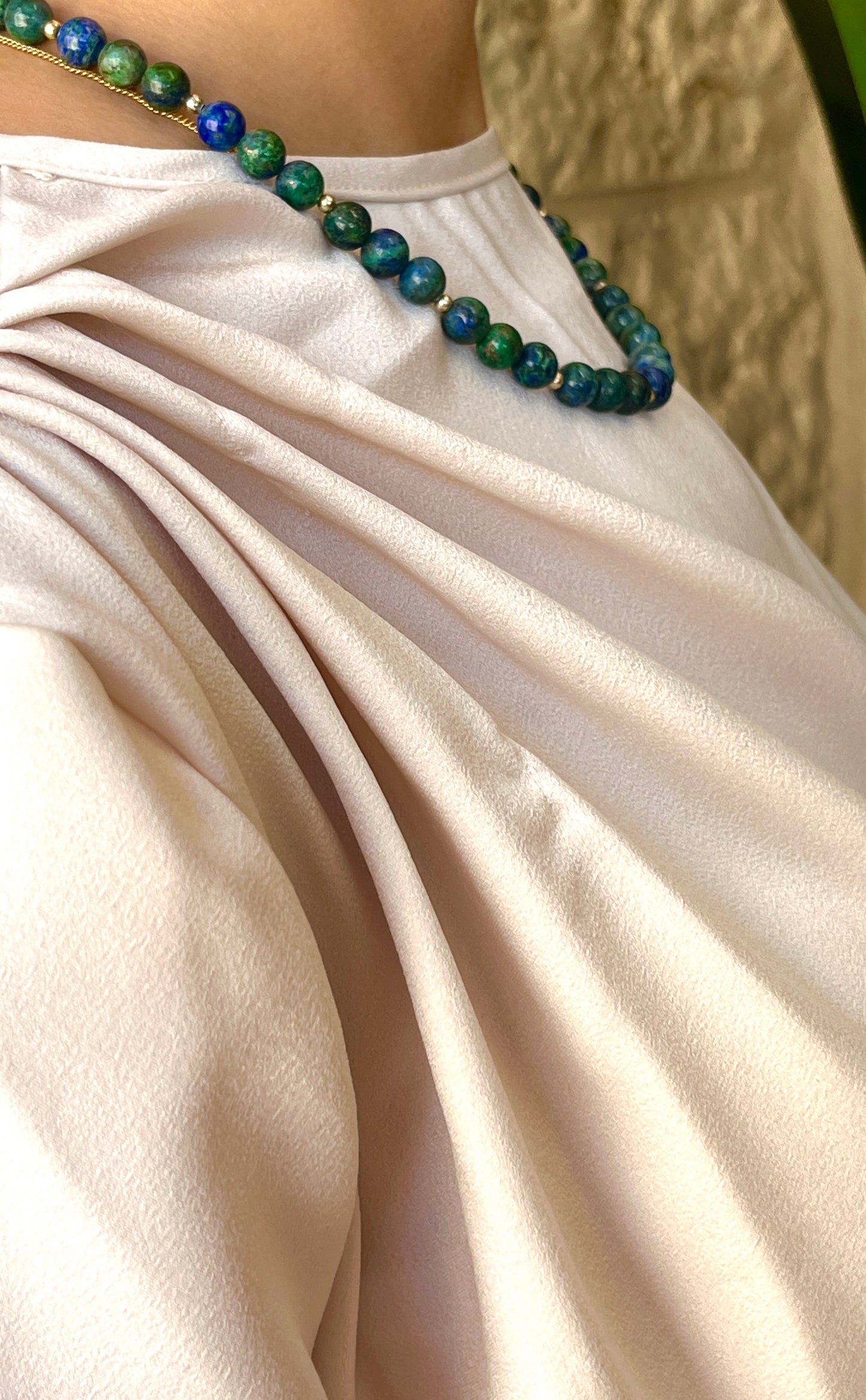 Handmade Stone of Palestine Necklace