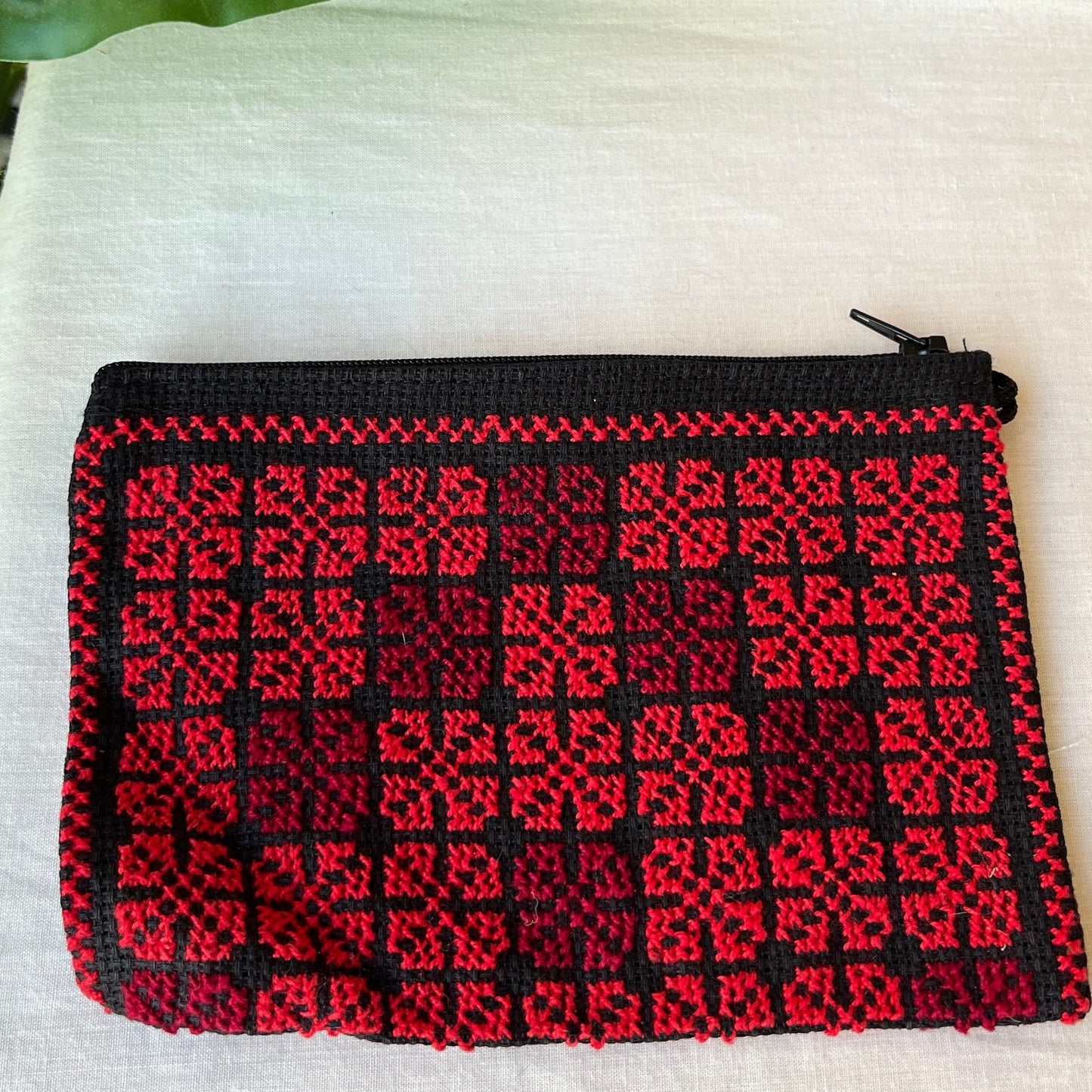 Traditional Palestinian Tatreez Pouch
