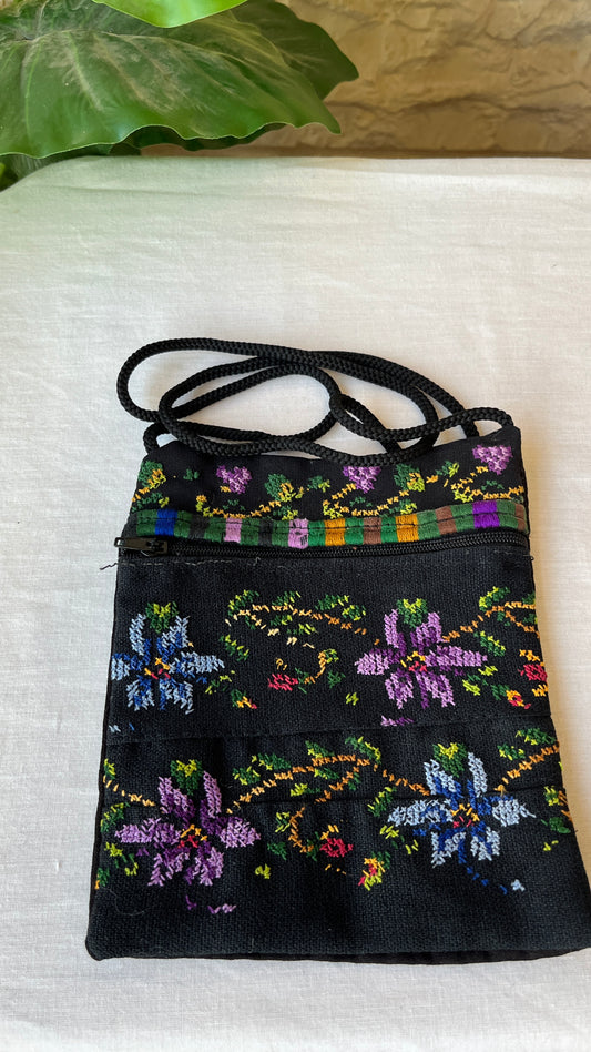 Traditional Palestinian Mini Tatreez Bag