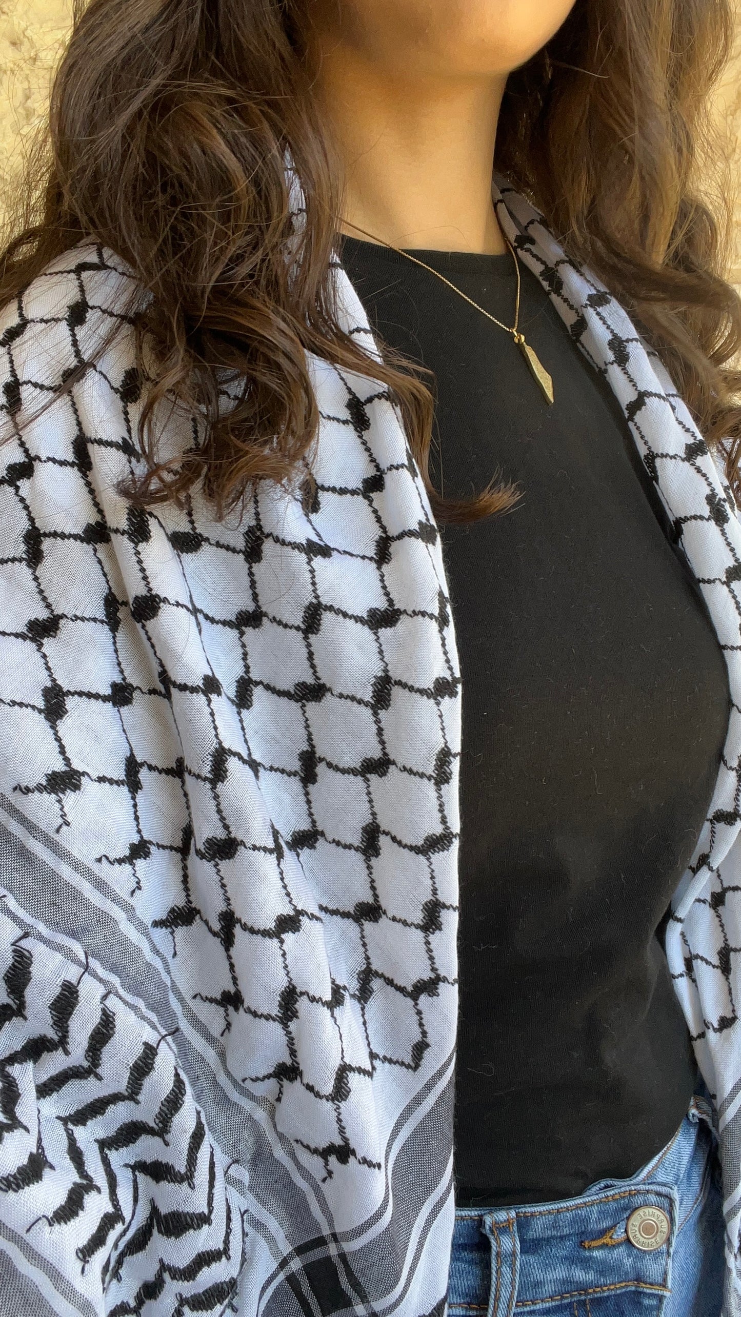 Black & White Hirbawi® Kufiya