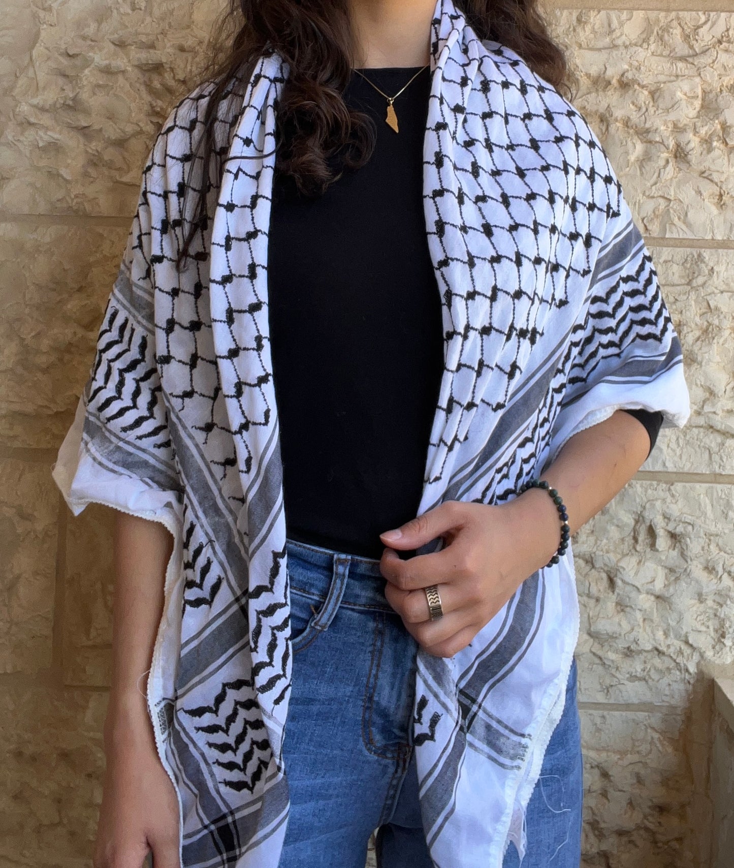 Black & White Hirbawi® Kufiya