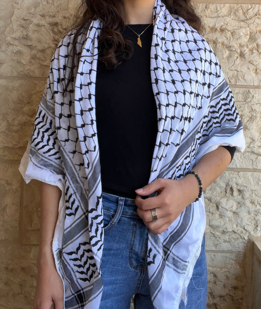 Black & White Hirbawi® Kufiya