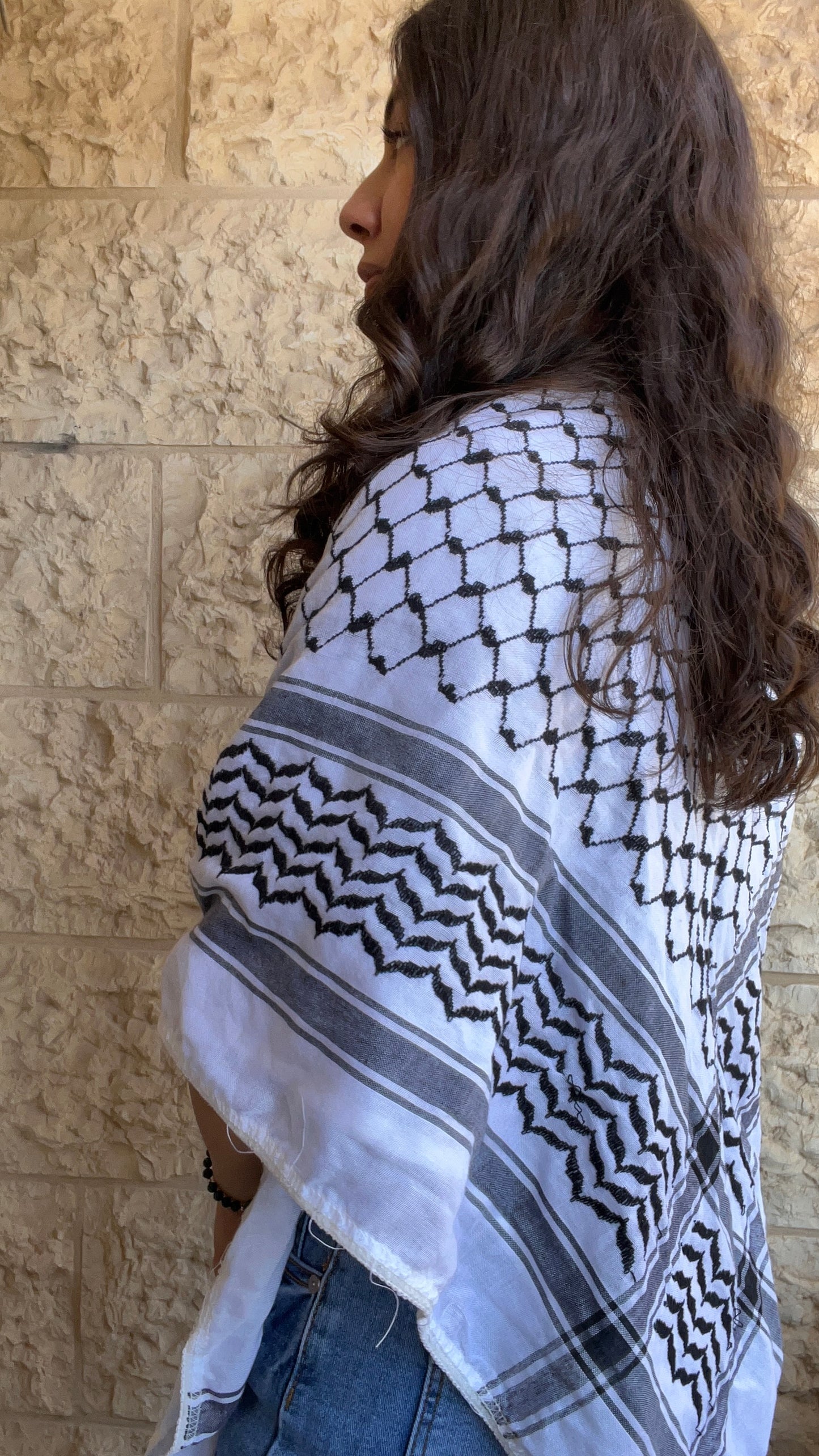 Black & White Hirbawi® Kufiya